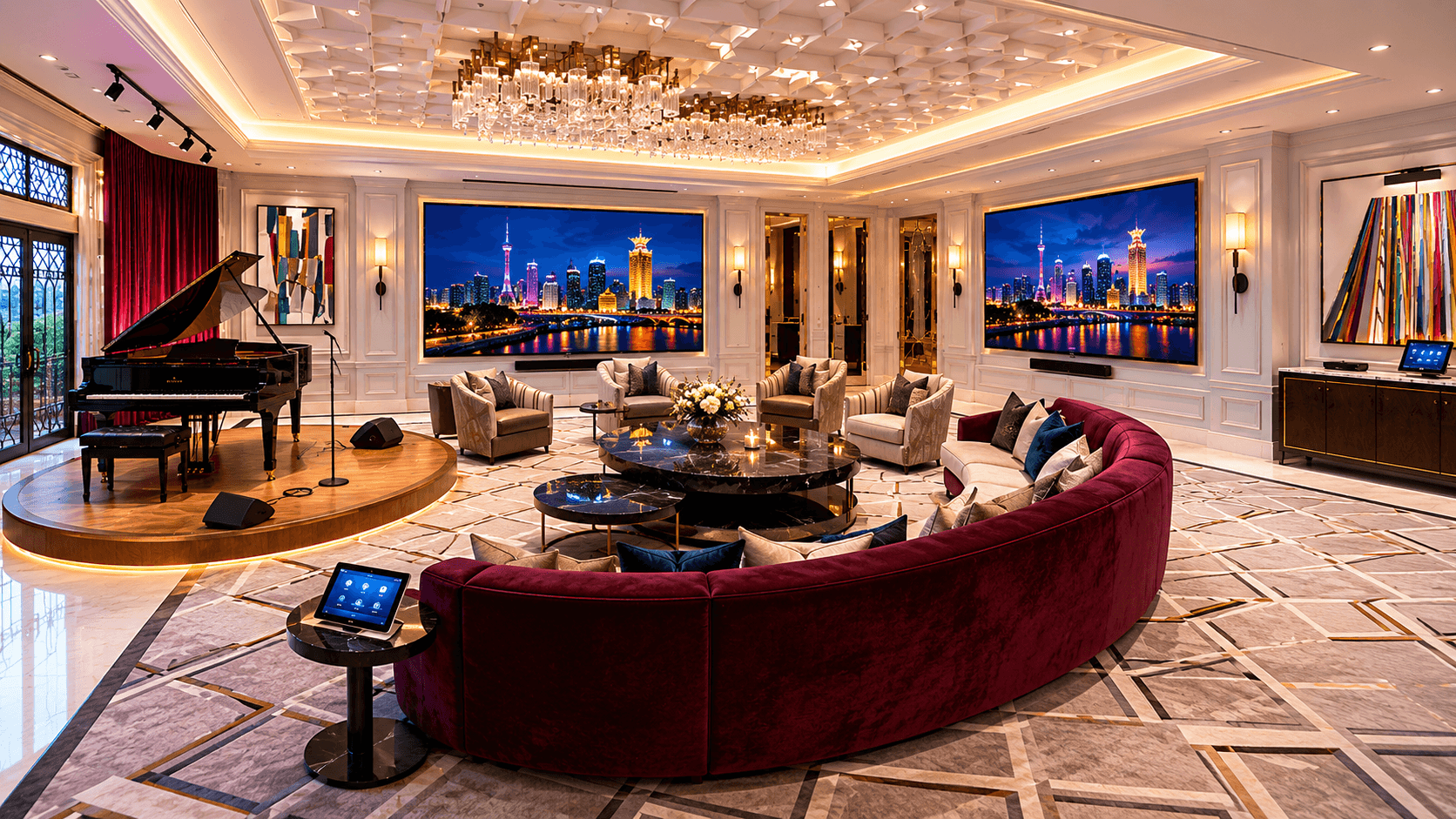 Londoner Court hospitality AV project at The Londoner Macao